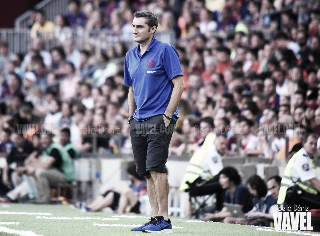 Ernesto Valverde: "Más o menos, el perfil del equipo lo tengo claro"