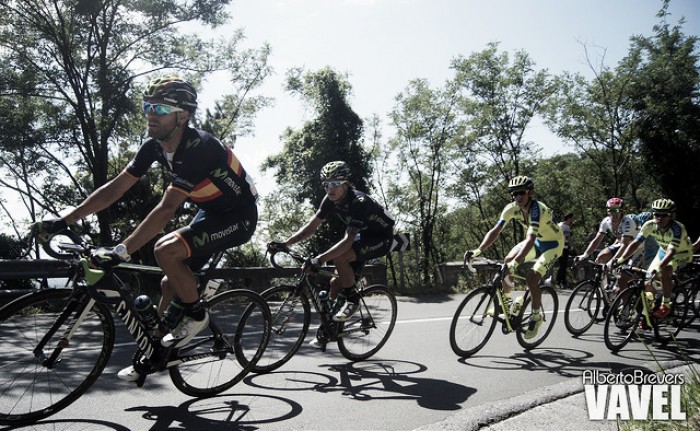 Valverde: "Al principio dejaré tiempo para ayudar a Quintana en la montaña"