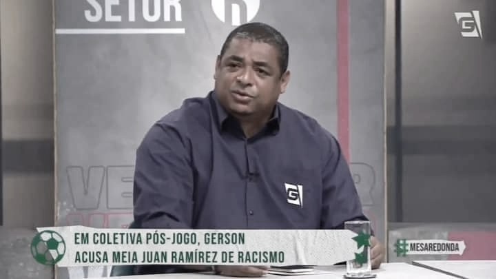 Vampeta minimiza denúncia de racismo de Gerson: "Muito mimimi"