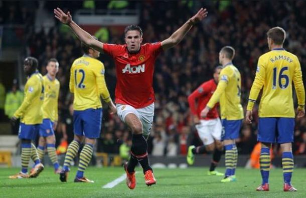 Van Persie riapre la Premier: l'Arsenal cade all'Old Trafford