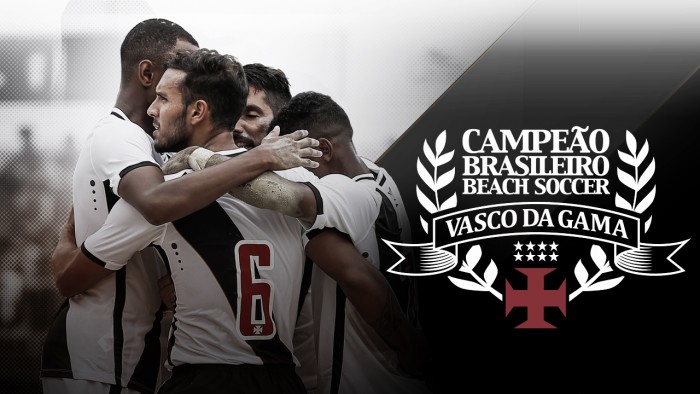 Vasco bate Sampaio Correa e se sagra campeão brasileiro no futebol de areia