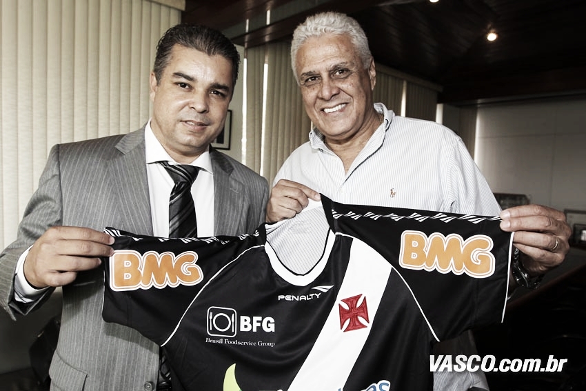 Vasco anuncia BMG como novo patrocinador