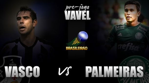 Pré-jogo: Em duelo de opostos, Vasco e Palmeiras se enfrentam em São Januário
