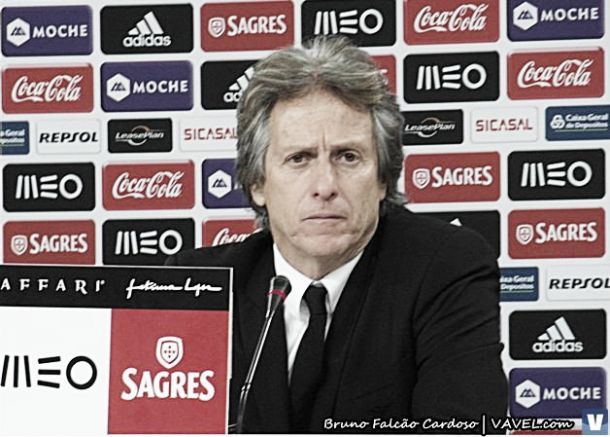 Jorge Jesus responde à polémica «com a consciência do dever cumprido» Jorge Jesus responde à polémica «com a consciência do dever cumprido»