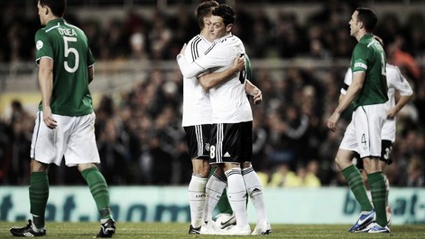 Alemania - Irlanda: Robbie Keane pone en jaque a la tetracampeona