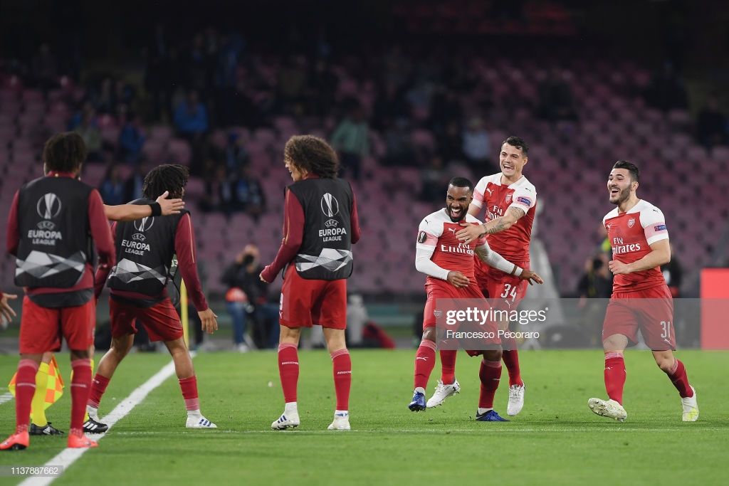 Napoli 0-1 Arsenal: Lacazette magic sees Arsenal safely into semi-finals Napoli 0-1 Arsenal: Lacazette magic sees Arsenal safely into semi-finals