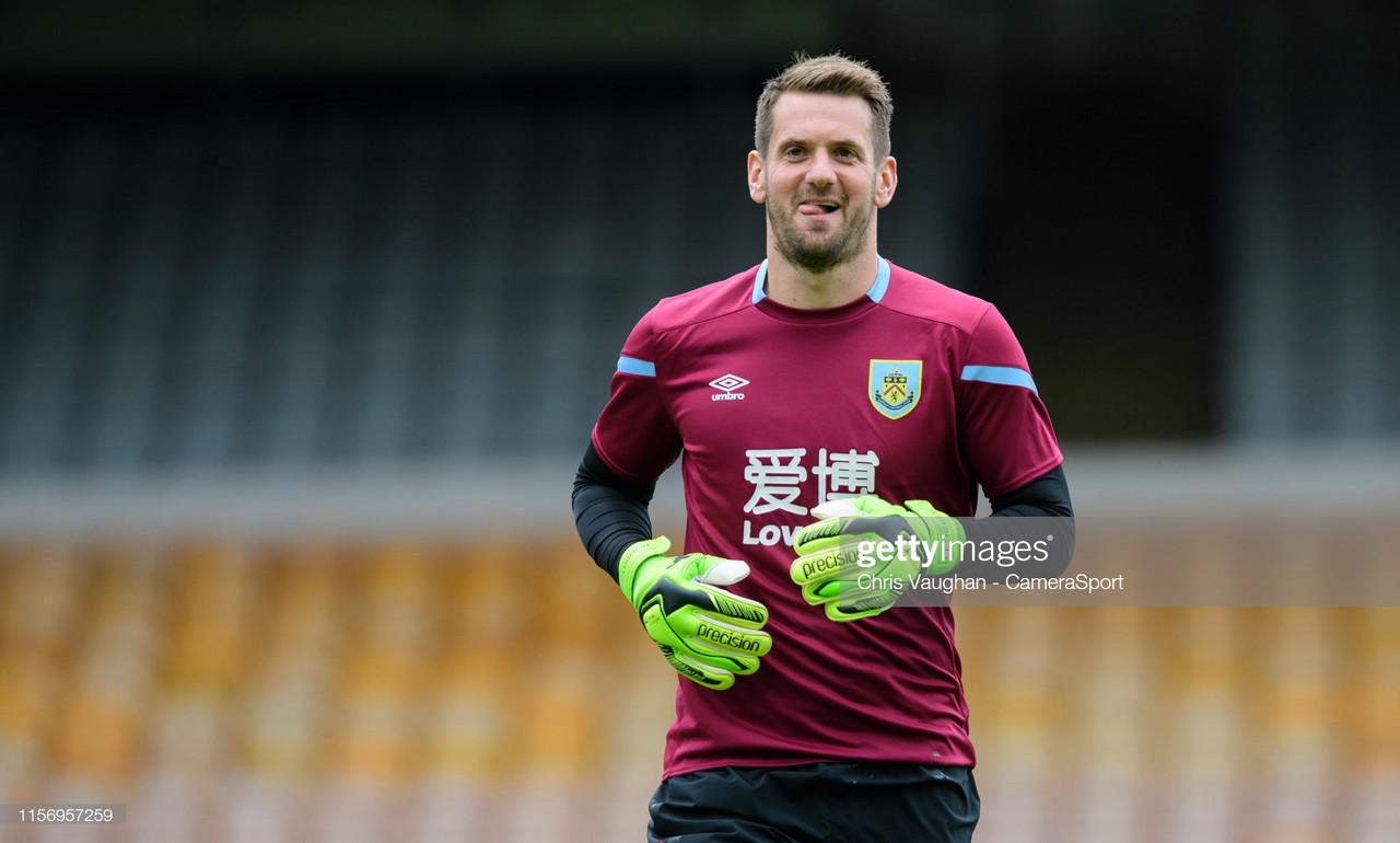 Sean Dyche to continue Burnley's 'keeper rotation against Nice and Parma