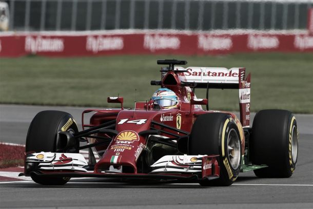Fernando Alonso confirma las mejoras del F14 T en Canadá