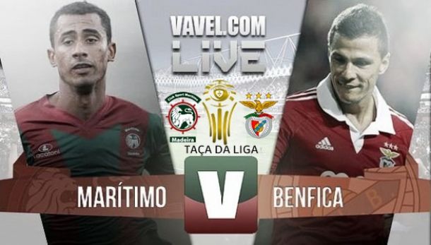Resultado Marítimo x Benfica na Taça da Liga 2015 (1-2) Resultado Marítimo x Benfica na Taça da Liga 2015 (1-2)