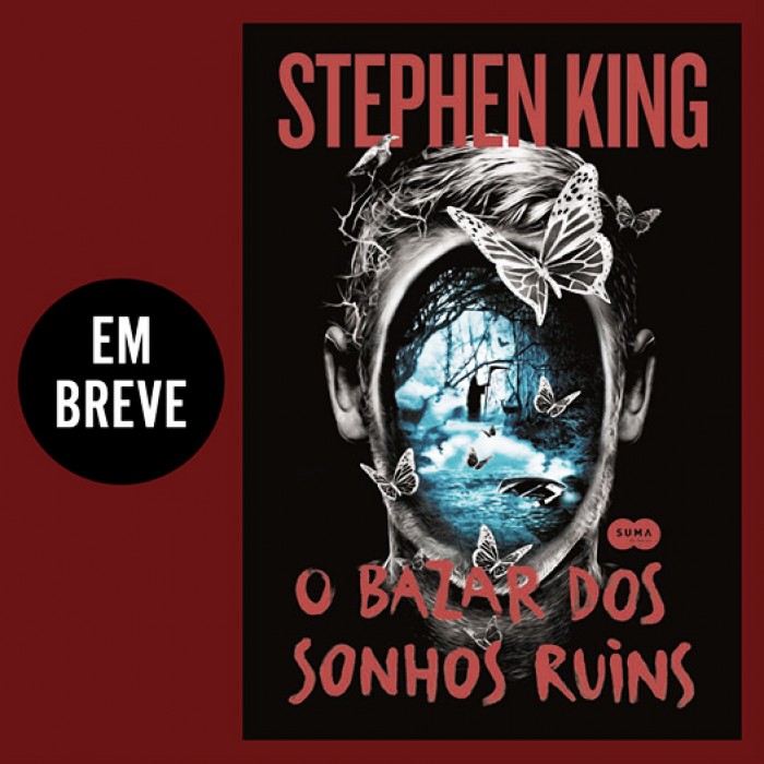 Próximo lançamento de Stephen King no Brasil, "O bazar dos sonhos ruins" tem capa revelada
