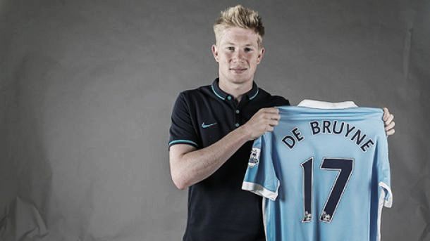 Manchester City oficializa contratação do meia belga Kevin De Bruyne