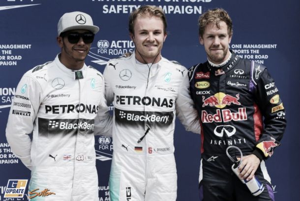 Nico Rosberg consigue la pole y eleva un peldaño más la tensión con Lewis Hamilton