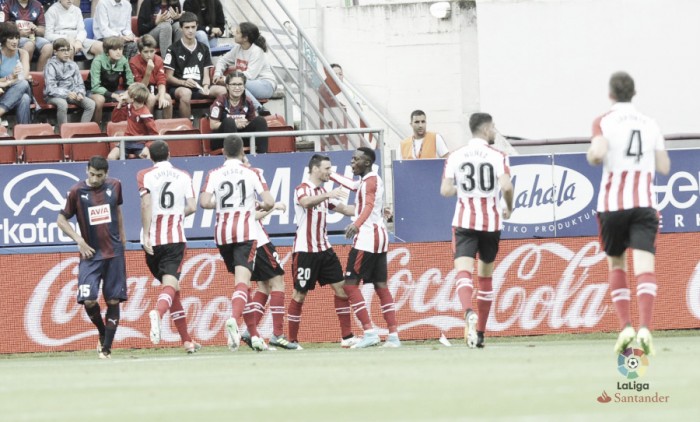 Athletic Bilbao vence Eibar fora de casa com gol solitário de Aduriz