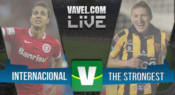 Resultado Internacional x The Strongest na Copa Libertadores 2015 (1-0)