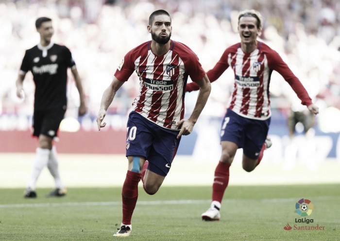 Atlético de Madrid leva a melhor sobre Sevilla e alcança segunda vitória no novo estádio