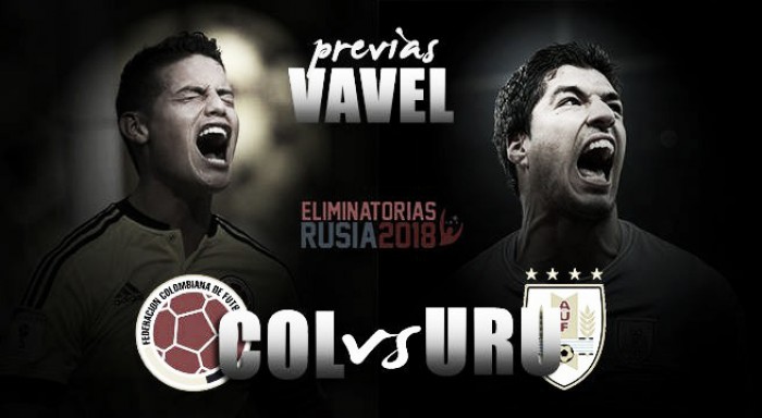 Previa Colombia - Uruguay: Los 'celestes' la siguiente tarea del seleccionado 'tricolor'