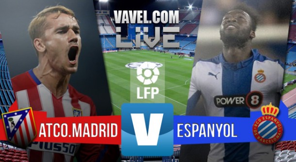 Resultado Atlético de Madrid x Espanyol no Campeonato Espanhol 2015/16 (1-0)