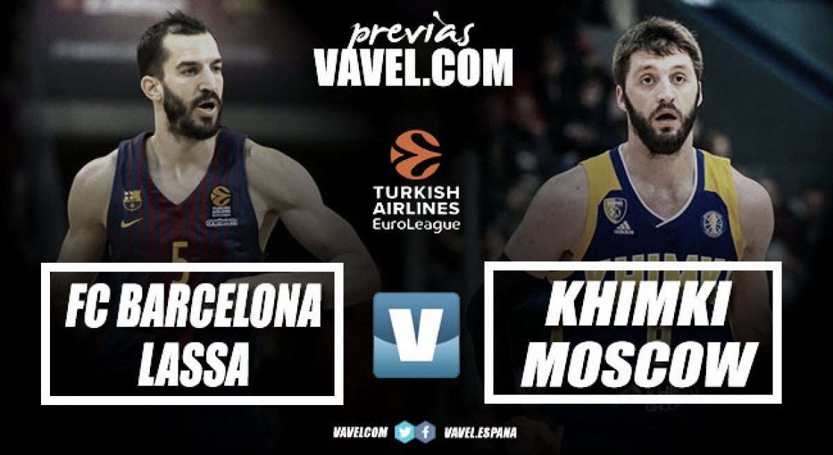 Previa FC Barcelona Lassa vs Khimki Moscú : Los azulgranas cierran la Euroliga en el Palau ante Bartzokas Previa FC Barcelona Lassa vs Khimki Moscú : Los azulgranas cierran la Euroliga en el Palau ante Bartzokas