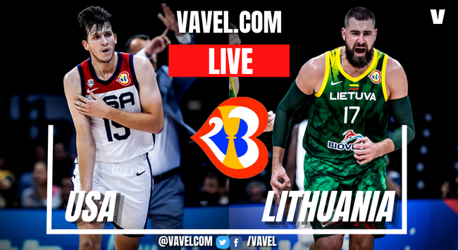 Lithuania scores upset, hands USA first 2023 FIBA World Cup loss