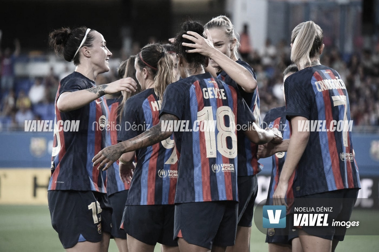 Resumen Barça Femení vs UD Granadilla en la Primera División Femenina 2022-2023 (2-0)