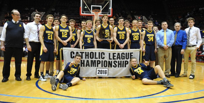 Shrine Knights Upset Our Lady Of The Lakes Lakers To Win Michigan Catholic League C-D Championship