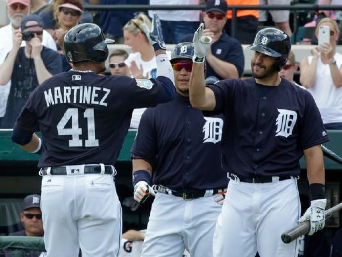 Detroit Tigers Hit Five Home Runs, J.D. Martinez Slugs Three, To Defeat New York Yankees
