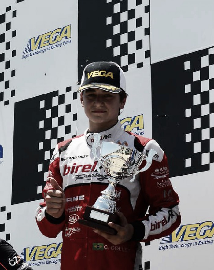 Caio Collet faz balanço positivo do Europeu de Kart 2016 Caio Collet faz balanço positivo do Europeu de Kart 2016