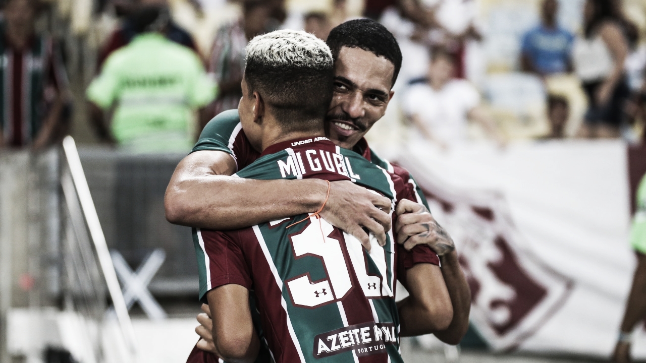 Fluminense bate Portuguesa, e Odair Hellmann elogia Miguel, meia de 16 anos: "Muito talentoso" Fluminense bate Portuguesa, e Odair Hellmann elogia Miguel, meia de 16 anos: "Muito talentoso"