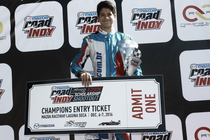 Marcel Coletta vence o Mazda Road to Indy Brasil em Interlagos Marcel Coletta vence o Mazda Road to Indy Brasil em Interlagos