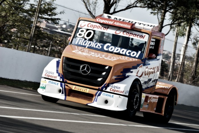 Diogo Pachenki animado com volta de Interlagos para calendário da Fórmula Truck Diogo Pachenki animado com volta de Interlagos para calendário da Fórmula Truck