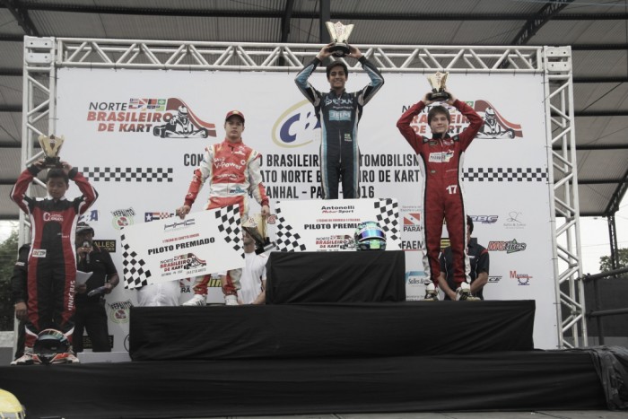 Victor Schoma vence na categoria Junior pelo Norte Brasileiro de Kart Victor Schoma vence na categoria Junior pelo Norte Brasileiro de Kart