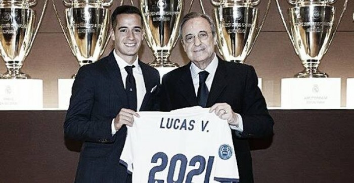 Feliz e de contrato renovado, Lucas Vázquez afirma: "Espero seguir melhorando cada dia"