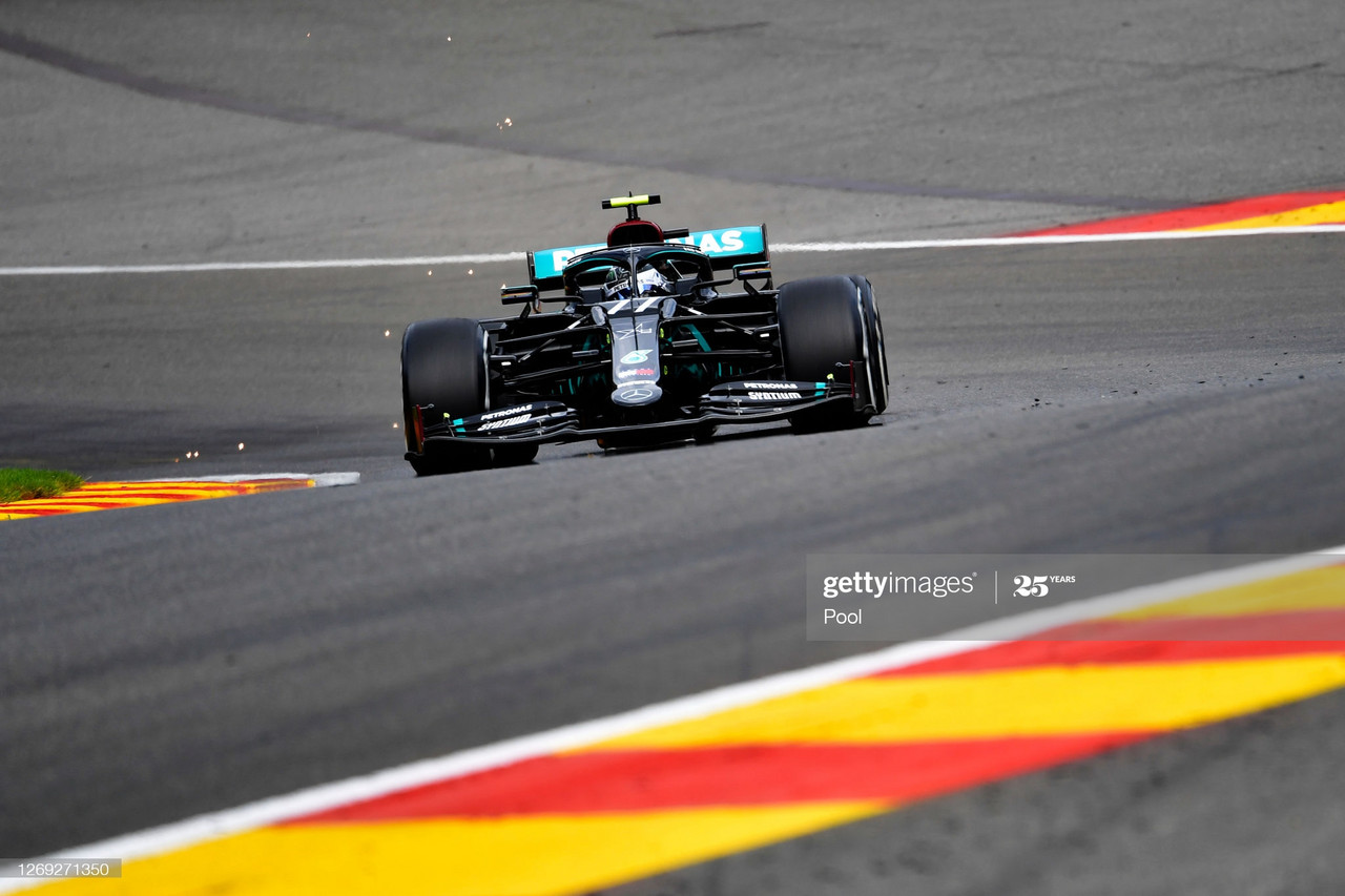 Ferrari engine woes as Bottas tops FP1 in Spa