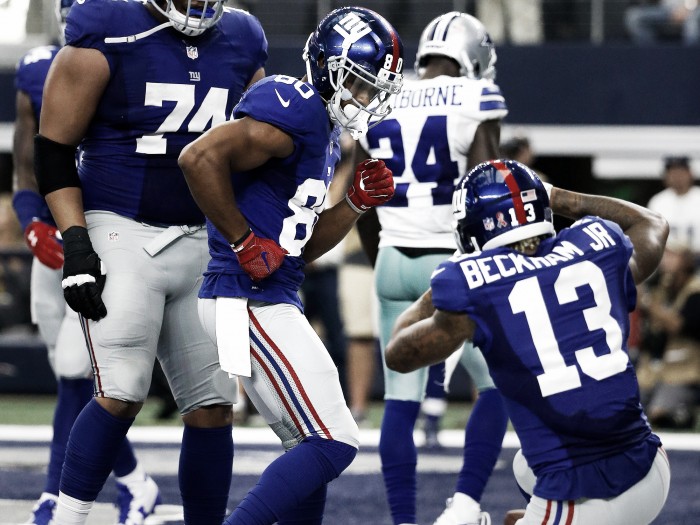 New York Giants cut Victor Cruz