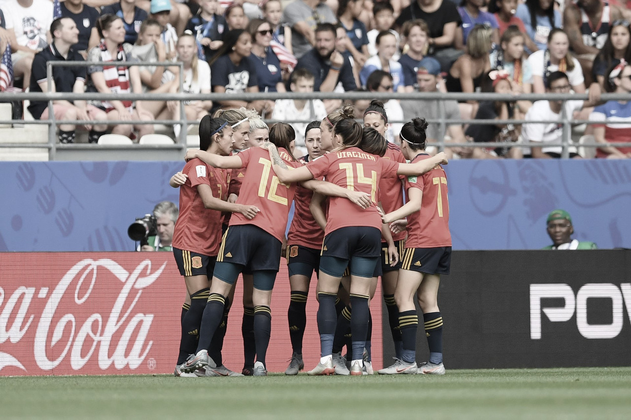 España 1-2 Estados Unidos: despedida con la cabeza bien alta