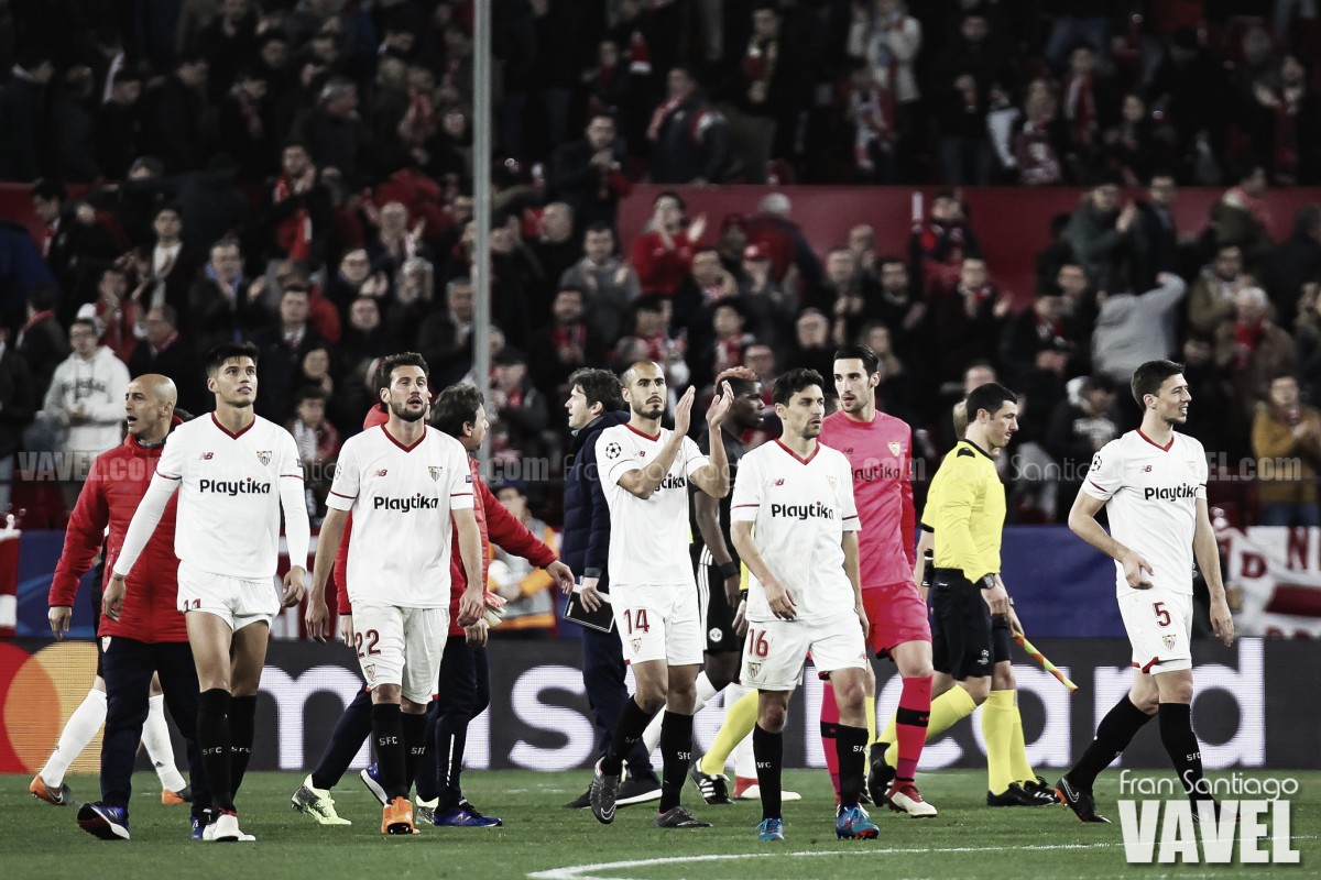Manchester United vs Sevilla FC: puntuaciones del Sevilla, vuelta de octavos de Champions