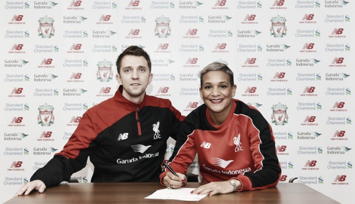 Liverpool secure van de Sanden signing