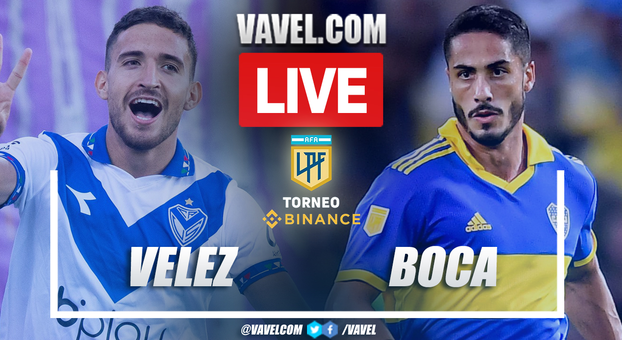 Highlights and goals: Vélez 1-2 Boca LIVE in Torneo Binance 2023