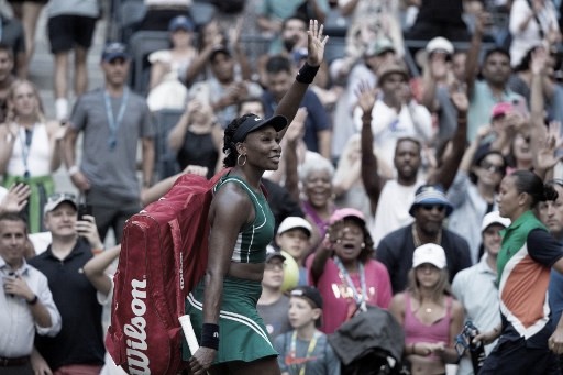 Em dois sets, Venus Williams é eliminada por van Uytvanck na estreia do US Open