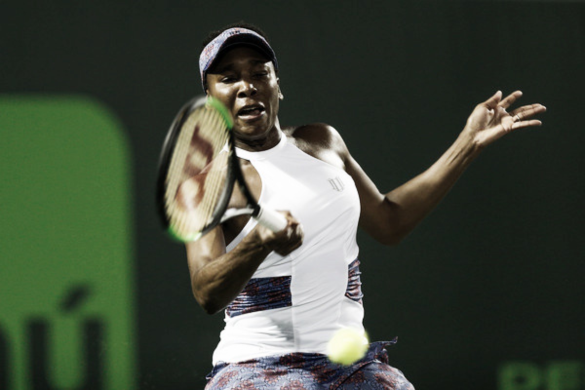 Venus Williams: "Me siento bien y espero ir mejorando con el paso de los partidos"