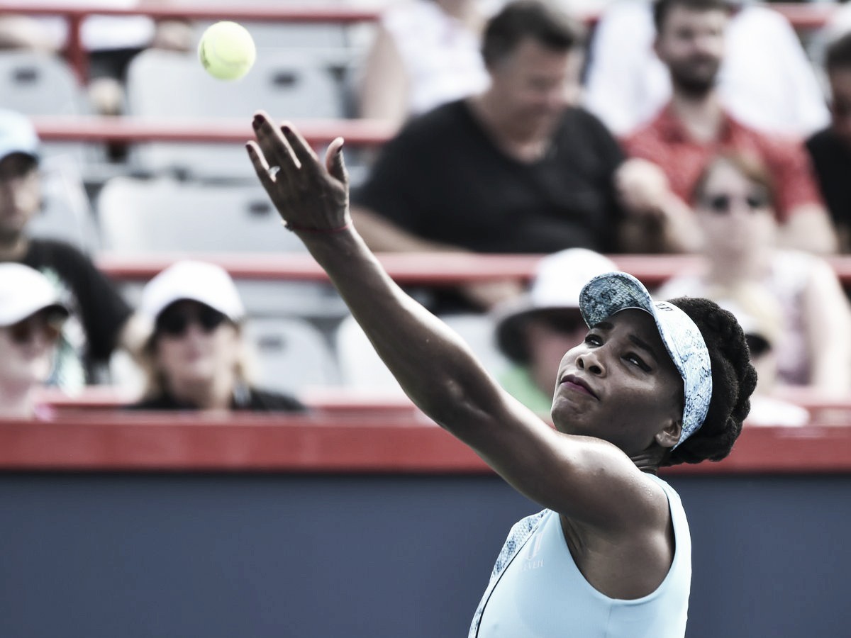 Após primeiro set equilibrado, Venus Williams passeia contra Dolehide e avança em Montreal