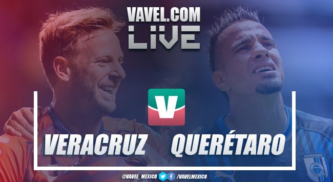 Resultado y goles del Veracruz 2 - 2 Querétaro en Liga MX 2018 Resultado y goles del Veracruz 2 - 2 Querétaro en Liga MX 2018
