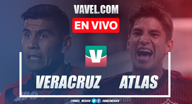 Resumen y goles Veracruz 1-2 Atlas en Apertura 2019 Liga MX