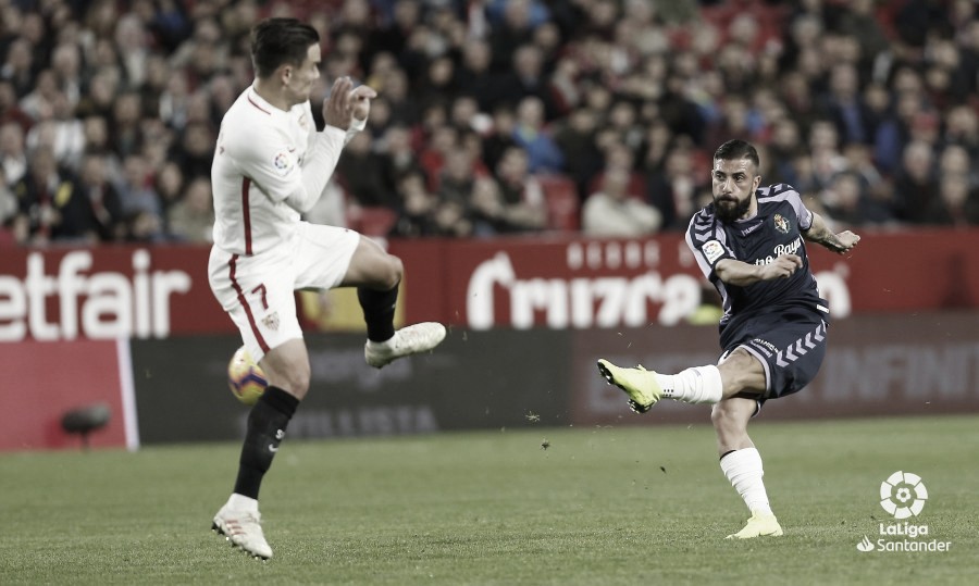 El Real Valladolid lleva nueve partidos seguidos puntuando en Zorrilla ante el Sevilla El Real Valladolid lleva nueve partidos seguidos puntuando en Zorrilla ante el Sevilla