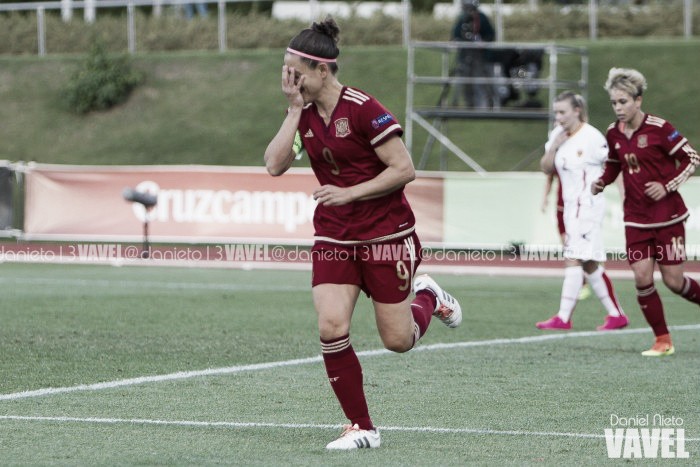 Festival de goles frente a Montenegro de la Selección Femenina