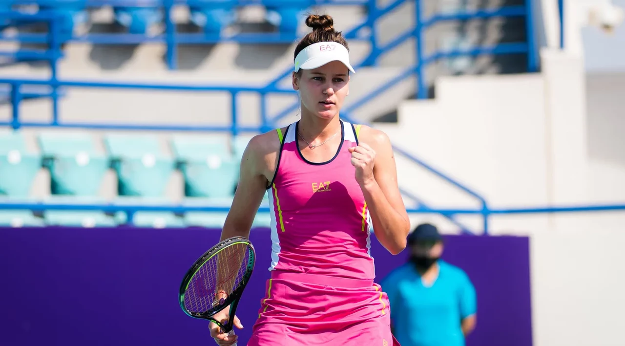 WTA Abu Dhabi Veronika Kudermetova battles past Marta Kostyuk to reach first career final