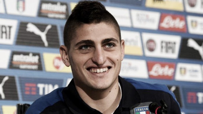 Italia, Verratti in conferenza: "Adesso siamo pieni di giovani. Futuro? Sto bene a Parigi"