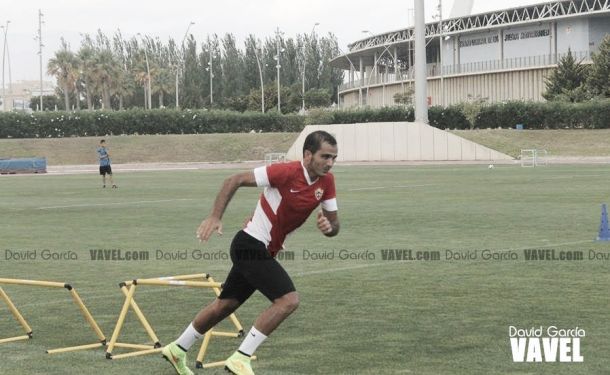 El Almería trabaja la resistencia física de sus jugadores