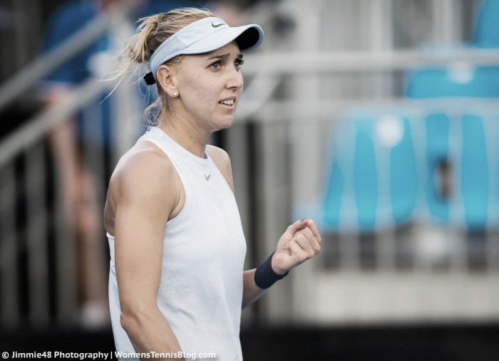 WTA Sydney: Elena Vesnina strolls past Lara Arruabarrena in her first match of 2018