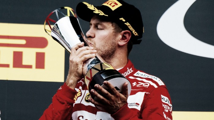 Sebastian Vettel: "Estuvimos muy cerca toda la carrera"